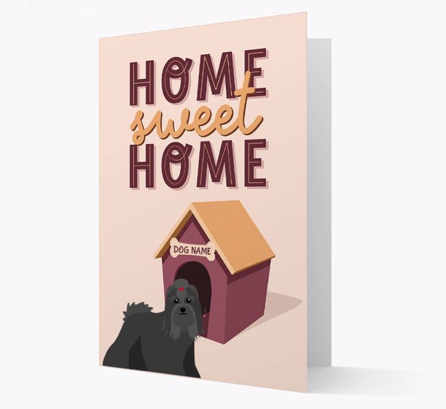 Home Sweet Home: Personalised {breedFullName} Card